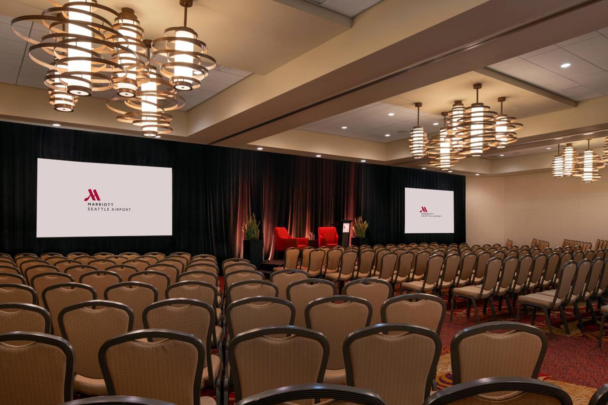 Hotel Seattle Airport Marriott SeaTac Zewnętrze zdjęcie