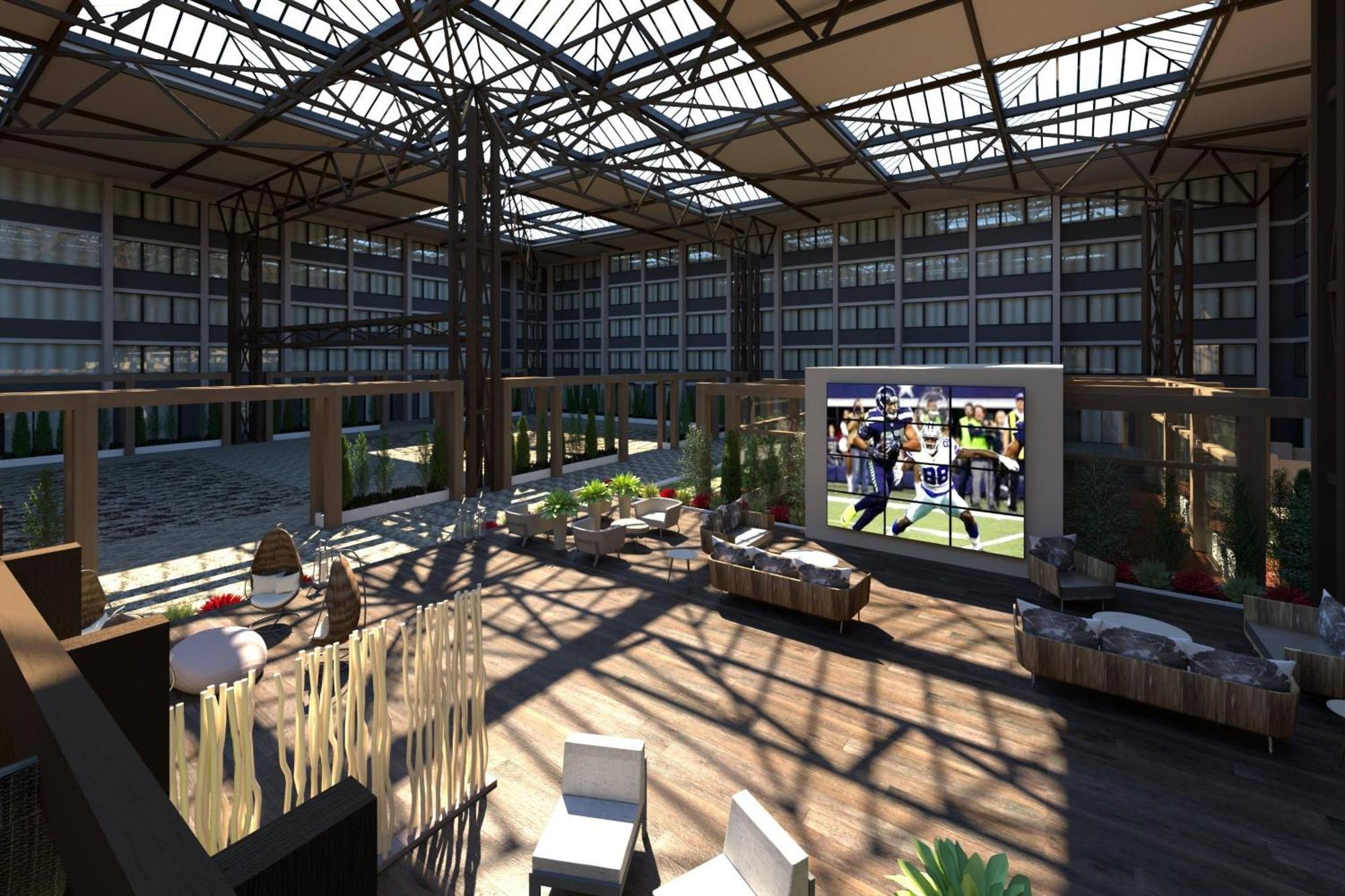 Hotel Seattle Airport Marriott SeaTac Zewnętrze zdjęcie